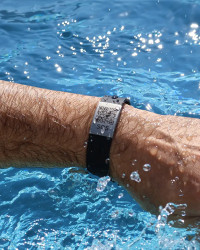 Medical Bracelet Silicone with QR Code | SOS Bracelet | DynaTag
