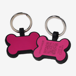 Pet-Tag SOS "Bone" Silicone Orange