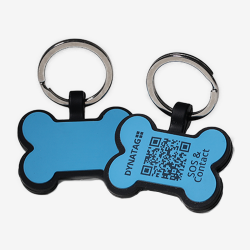 Pet-Tag SOS "Bone" Silicone Orange