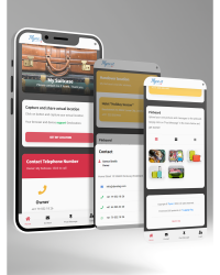 Kofferanhänger mit QR-Code | Gepäckanhänger | DynaTag