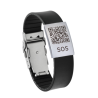 SOS Notfallarmband mit QR-Code | Medizinisches Armband