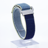 Ersatzarmband Textil Blau/Gelb
