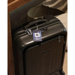 SOS Gepäckanhänger mit QR/NFC