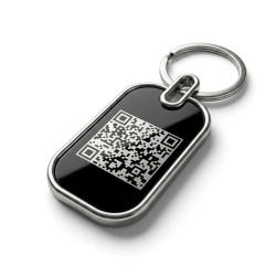 SOS Key Tag with QR Code | Digital Ownership ID | DynaTag