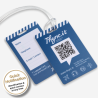 Luggage Tag with QR/NFC Triple Pack