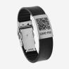 SOS bracelet black