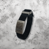 SOS Armband Textil Schwarz|4262465370418