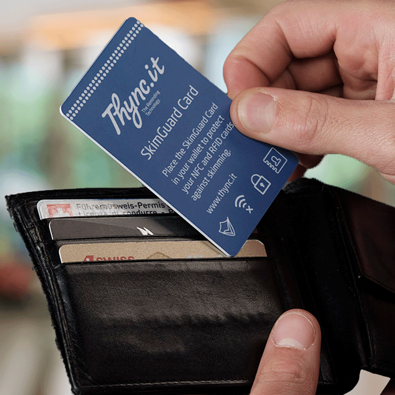 SkimGuard SOS Card