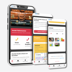 SOS Gepäckanhänger mit QR/NFC