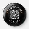 Dyna-Pin QR-NFC Customer-Care - black