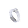 SOS textile emergency bracelet White