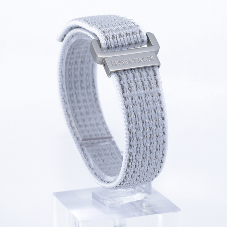 Ersatzarmband Textil Weiss