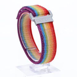 Replacement Wristband Textile Rainbow