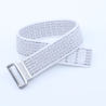 SOS Emergency Wristband Textile White with QR Code & Swiss Data Platform