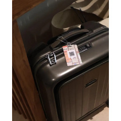 SOS Gepäckanhänger mit QR/NFC