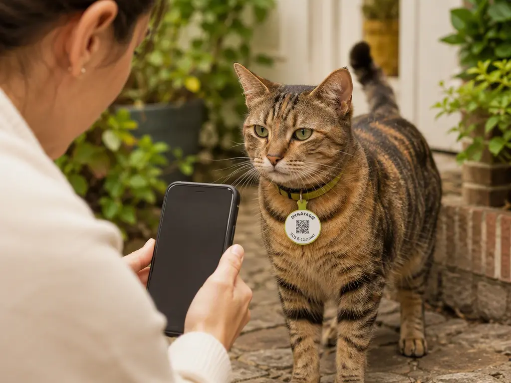Symbolbild für Tiermarken bei Katzen und Freigängern