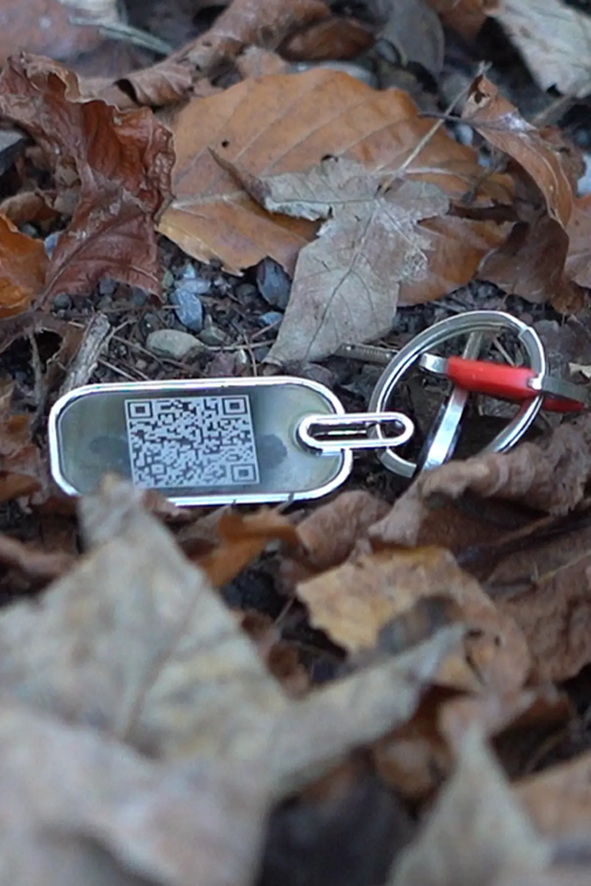 Ablauf zur anonymen Rückgabe verlorener Schlüssel mit QR-Code
