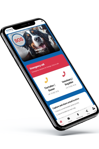 DynaTag WebApp for the digital pet tag