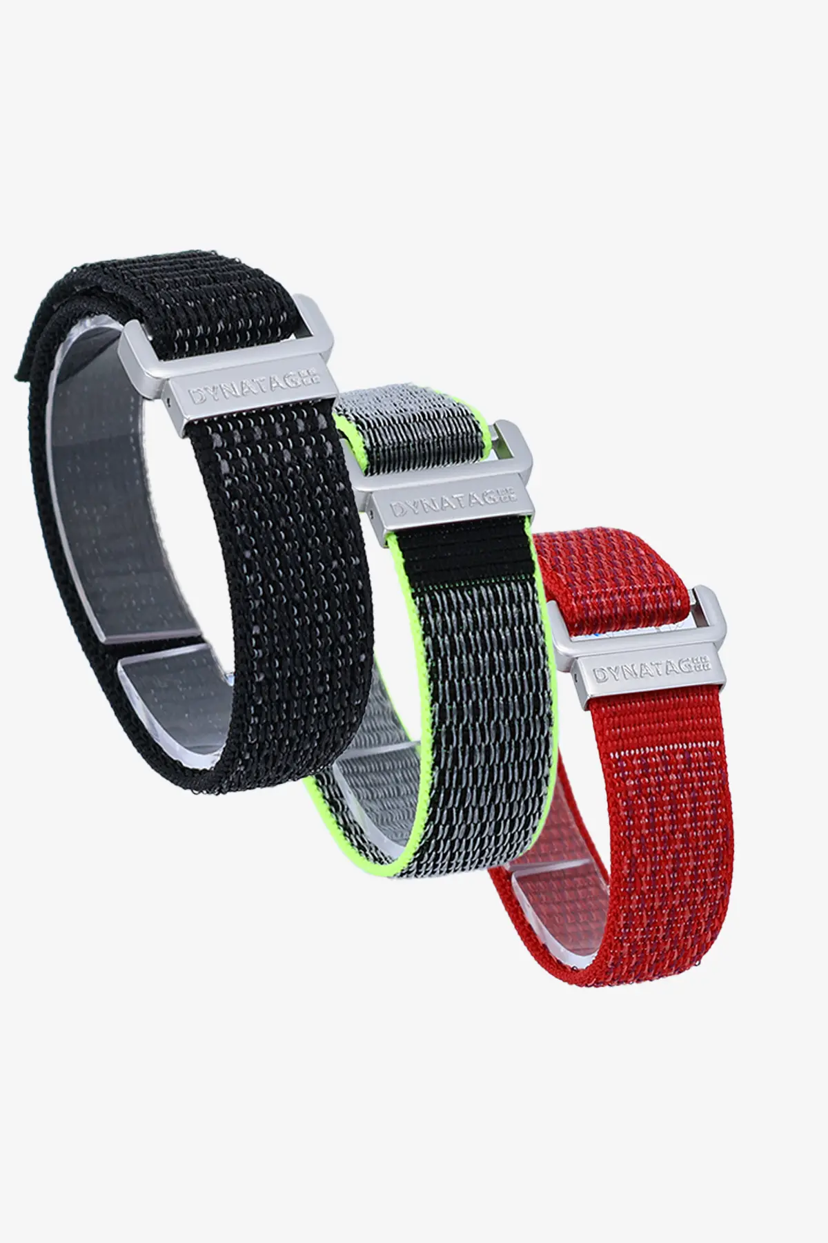 SOS-Notfallarmband aus Textil mit QR-Code